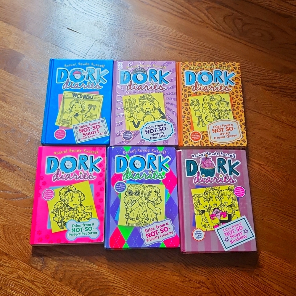 Dork Diaries Books 5, 8-11, and 13